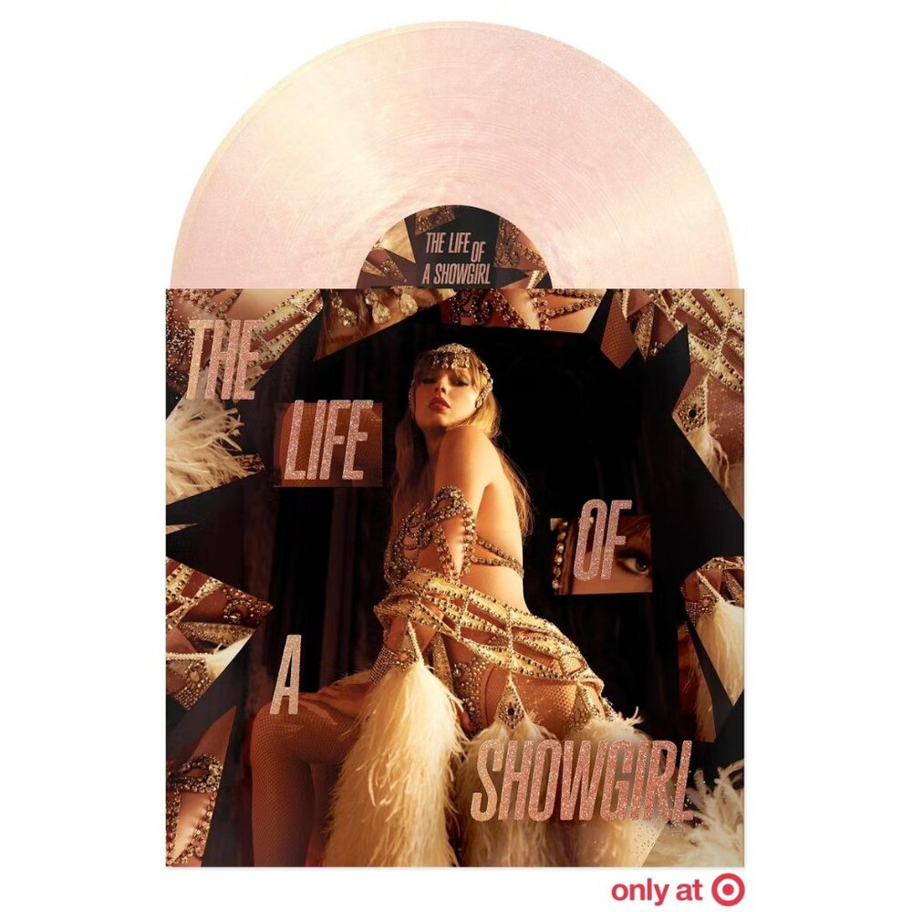 NWT Taylor Swift The Life of a Showgirl Summertime Spritz Pink Shimmer Vinyl